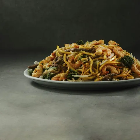 Yakisoba saumon
