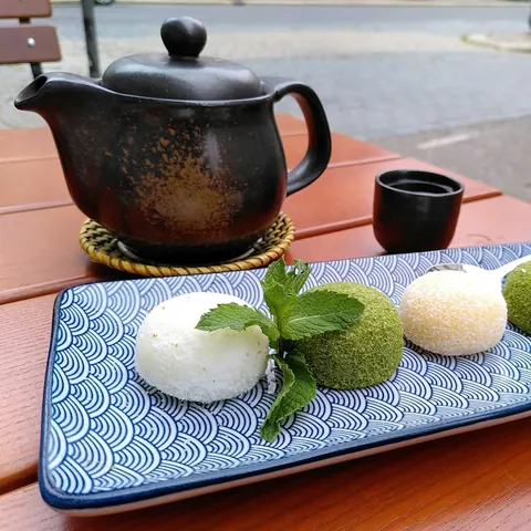 Mochi glacé vanille